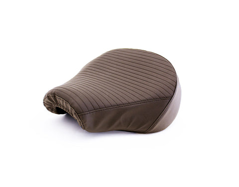 Royal Enfield - Brown Pleated Seat Cover - KXA00135