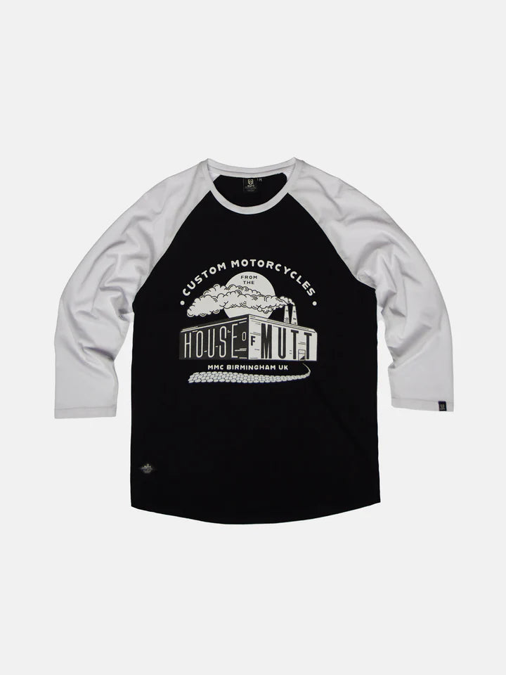 Mutt Factory Raglan-Top MMCUA0421D1321BWH