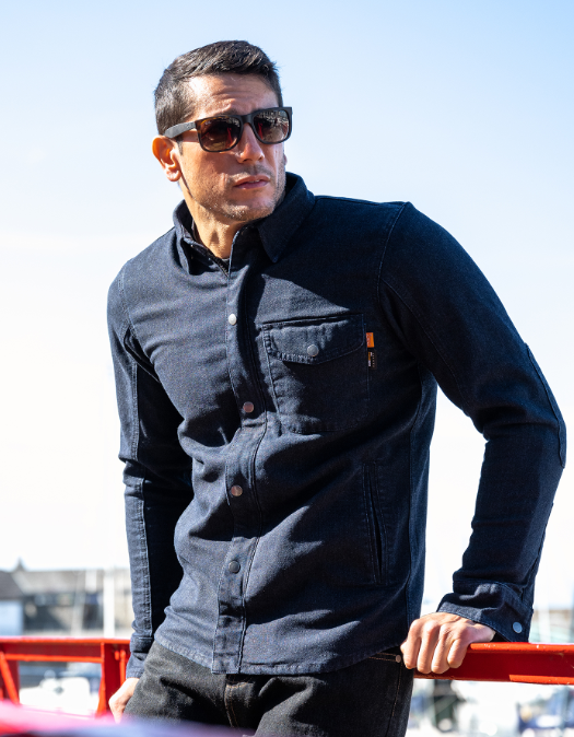 Merlin Porta D3O® Einlagiges Fahrershirt MCP047/NAVY/