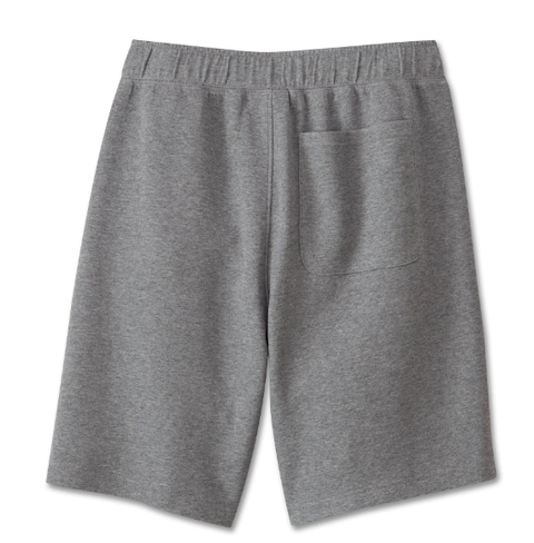 Original Harley Davidson Bar &amp; Shield Fleece-Shorts für Herren – Mittelgrau Heather 99198-24VM 
