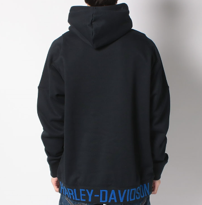 Original Harley-Davidson® Herren Start Your Engines Pullover Hoodie in Schwarz 96411-24VM