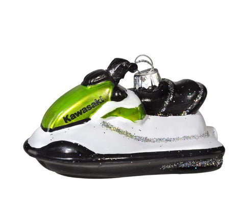 Kawasaki 271MGU225000 Jetski-Christbaumschmuck, 7 x 3,5cm