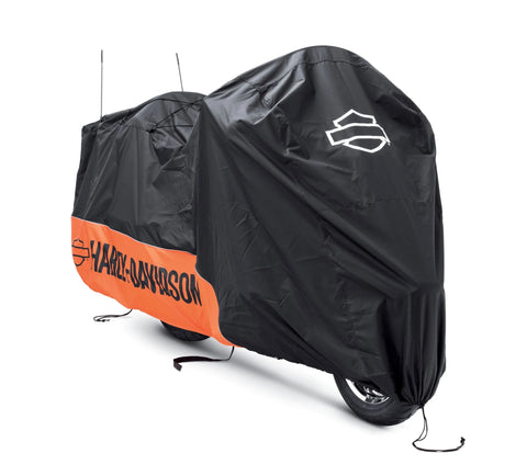 Harley Davidson 93100023ndoor/Outdoor Motorradabdeckung OUTDOOR CVR, mit Logo, FLT