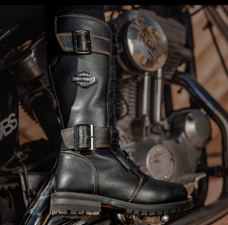 Harley Davidson Damen Belhaven Motorradstiefel CE D86231 
