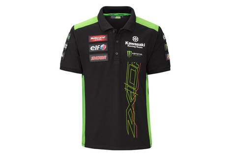 Kawasaki WSBK 2023 Polo-T-Shirt 139WBM231