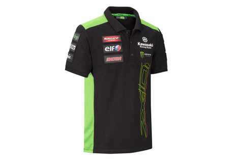 Kawasaki WSBK 2023 Polo-T-Shirt 139WBM231