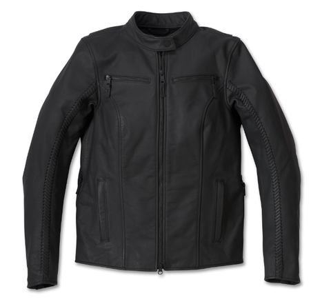 Harley-Davidson® Damen Moxie Willie G Lederjacke mit Schnürung 98008-24EW 