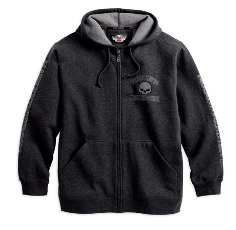 Original Harley-Davidson® Willie G Skull Sweatshirt mit Kapuze für Herren 99107-18VM 
