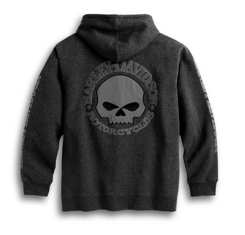 Original Harley-Davidson® Willie G Skull Sweatshirt mit Kapuze für Herren 99107-18VM 