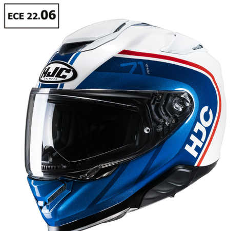 HJC RPHA 71 Helm Mapos MC21 R71MAW Weiß Blau Rot