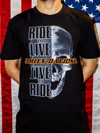 Gateshead Harley-Davidson® Händlertop -Live Half Adt USA 3001765-BLK