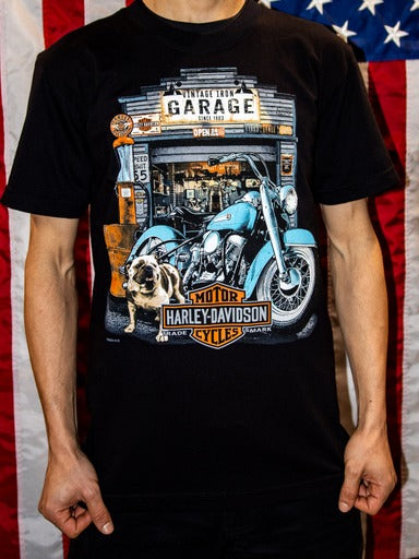 Gateshead Harley-Davidson® Händler Top-Garage Dog Adt USA 3001767-BLK