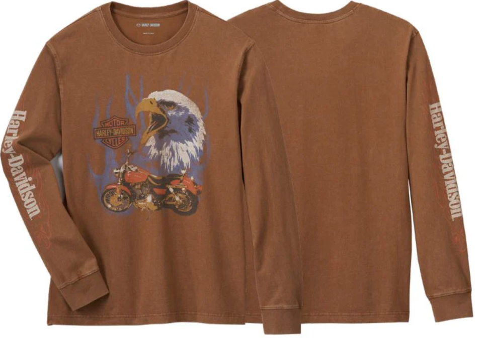 Original Harley-Davidson Eagle Rider Langarmshirt 96029-25VM