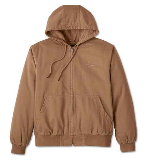 Original Harley-Davidson Bar &amp; Shield Workwear Kapuzenjacke - Toffee 97402-25VM 
