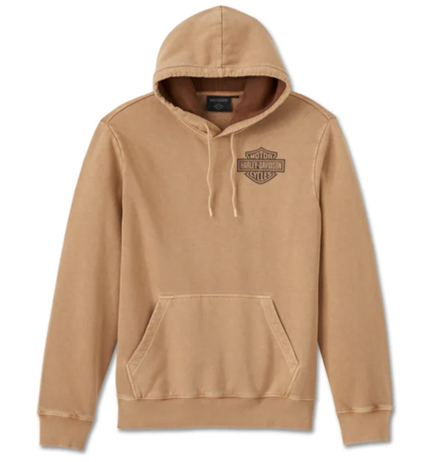 Original HD Eagle Soars Alone Slub Kapuzenpullover - Tannin 96002-25VM 