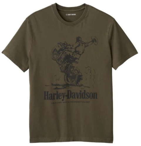 Harley-Davidson Harley-Davidson - T-Shirt mit Cowboy-Grafik 96123-25VM