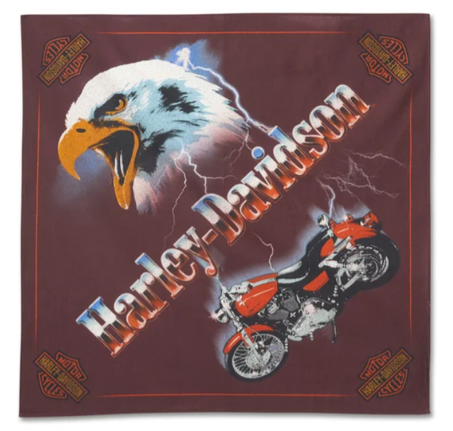 Echtes HD Eagle Rider Bandana - Sassafras 97622-25VX 