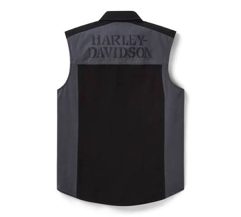 96211-26VM Harley-Davidson Blowout-woven,black/dark Grey
