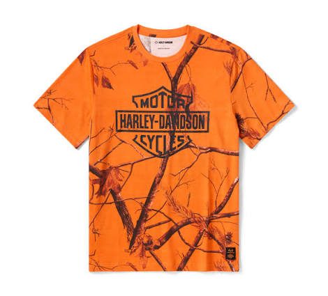 96458-26VM Harley-Davidson Realtree Orange Print T-Shirt-Strick