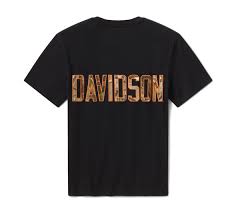 96460-26VM Harley-Davidson Strick-T-Shirt, Realtree, Schwarz