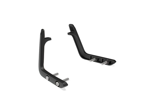 Royal Enfield - Black Passenger Backrest Mounts - KXA00151