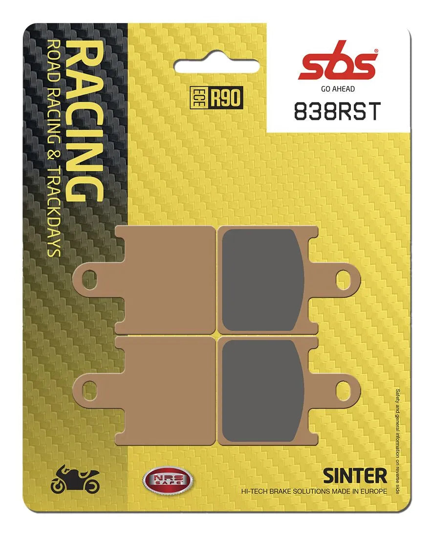 SBS Sintered Metal Front Brake Pads 838RST