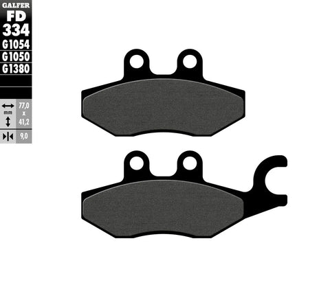 Galfer Organic Front & Rear Brake Pads FD334G1050