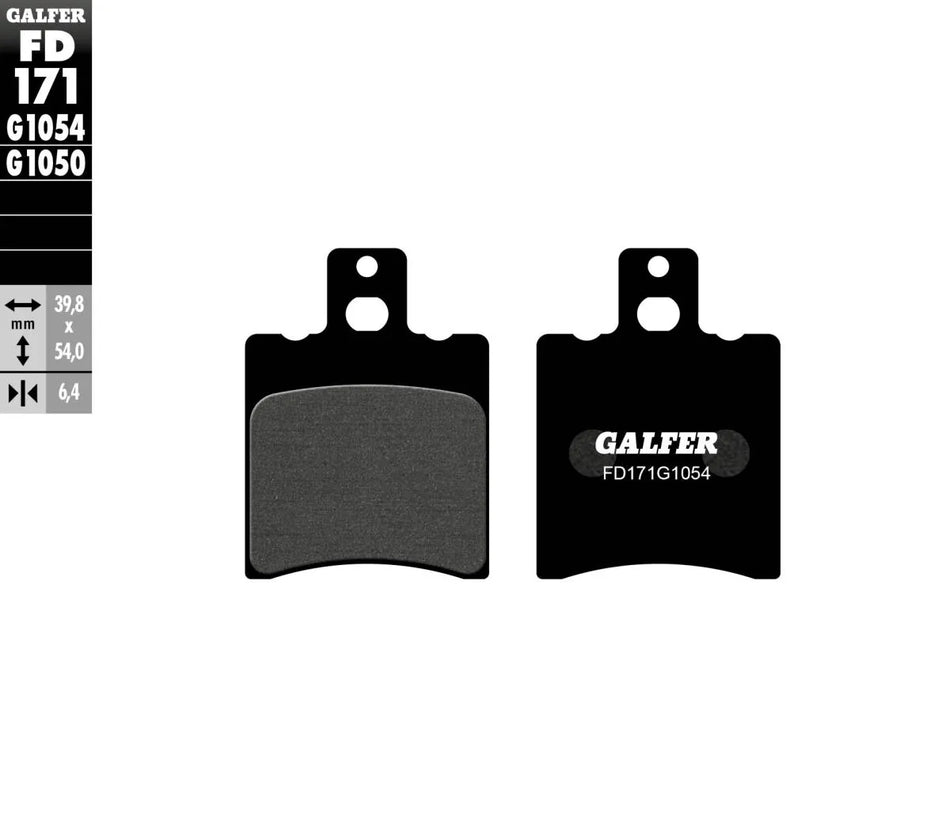 Galfer Sintered Metal Front & Rear Brake Pads FD171G1054