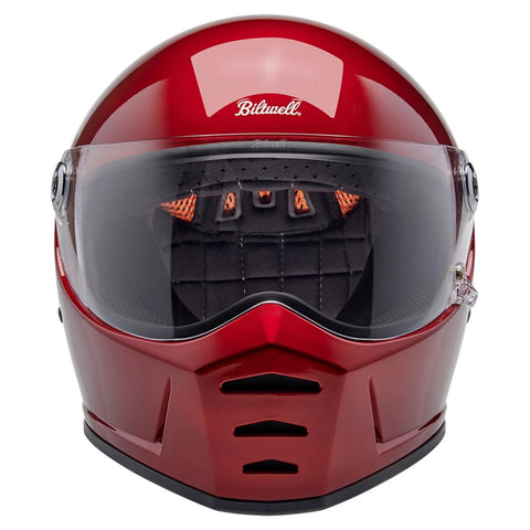 Biltwell Lane Splitter Helmet Cherry Red