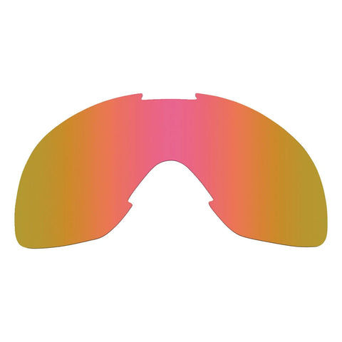 Biltwell Overland Goggle Lens Pink Mirror Brown