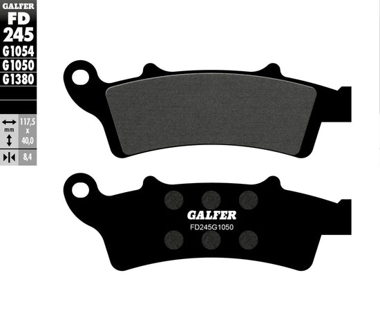 Galfer Organic Front Brake Pads FD245G1050