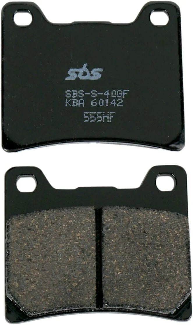 SBS Sintered Metal Front & Rear Brake Pads 555HF