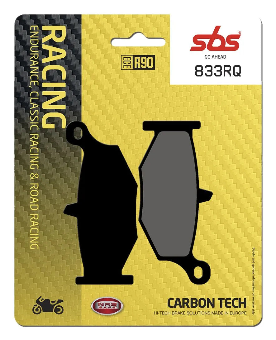 SBS Organic Rear Brake Pads 833RQ