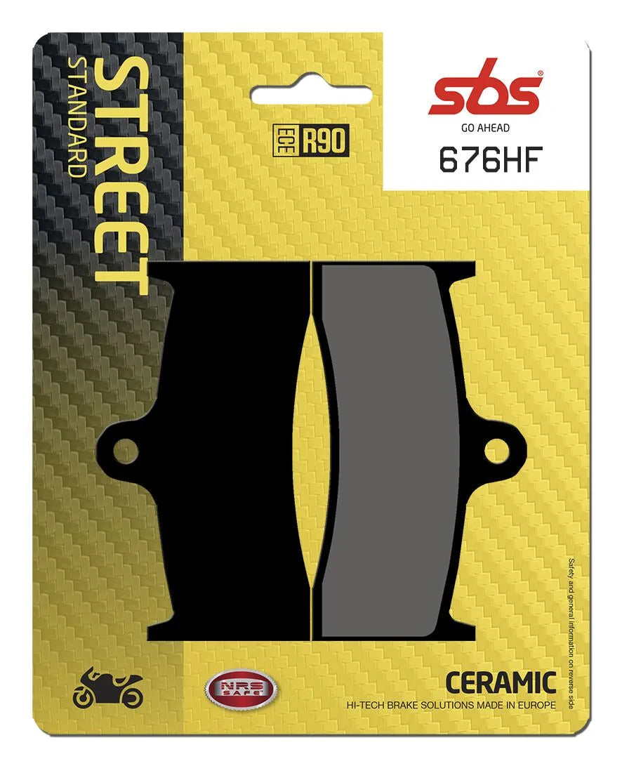 SBS Ceramic Front Brake Pads 676HF