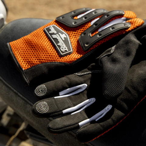 Biltwell Anza Gloves Orange/Black
