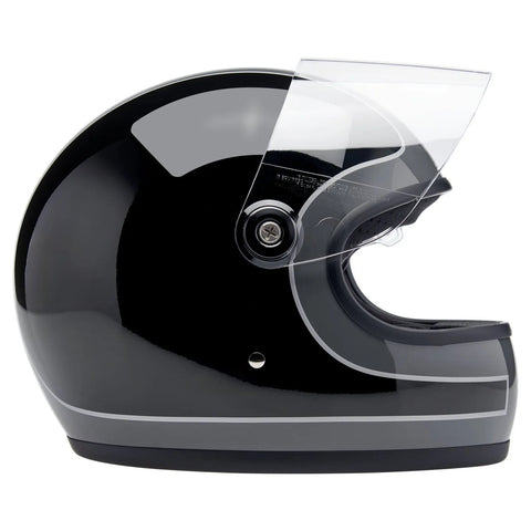 Biltwell Gringo S Helmet Storm Grey/Black Tracker Gloss