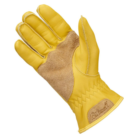 Biltwell Work Gloves 2.0 Gold