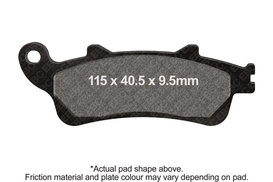 EBC Organic Front Brake Pads SFAC281