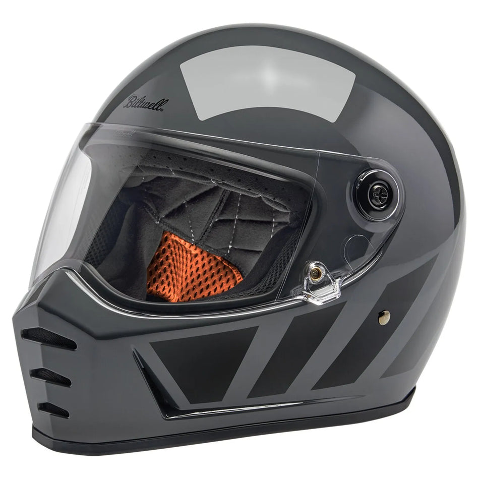 Biltwell Lane Splitter Helmet Grey Inertia