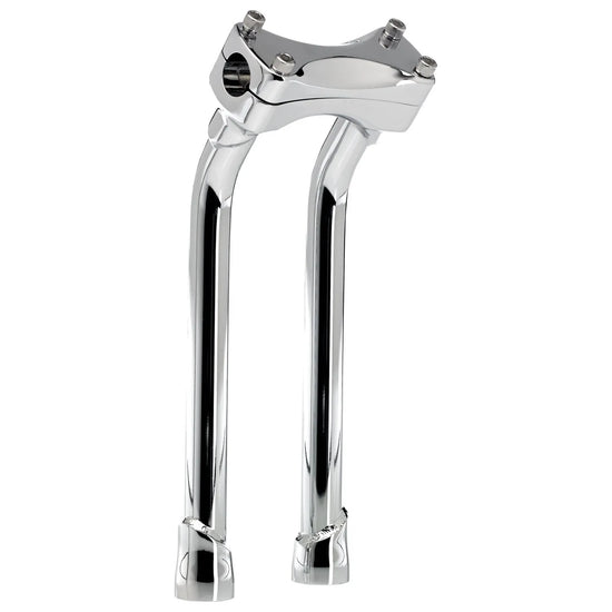 Biltwell Murdock Pullback Risers 12" Chrome