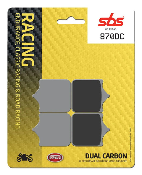 SBS Organic Front Brake Pads BMW S 1000 RR ABS / S 1000 RR 870DC