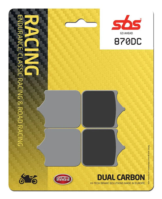 SBS Organic Front Brake Pads BMW S 1000 RR ABS / S 1000 RR 870DC