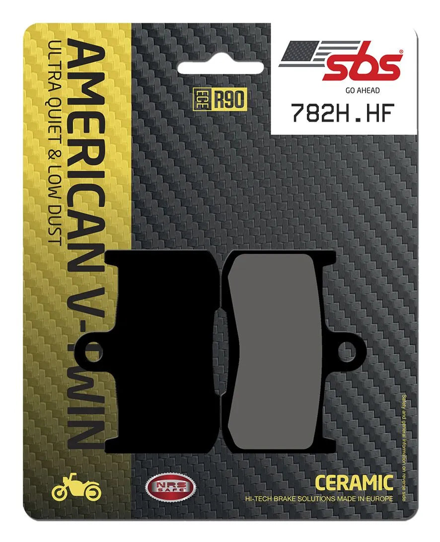SBS Organic Front Brake Pads 782H.HF