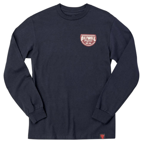 Biltwell Left Turn Long Sleeve T-Shirt Black