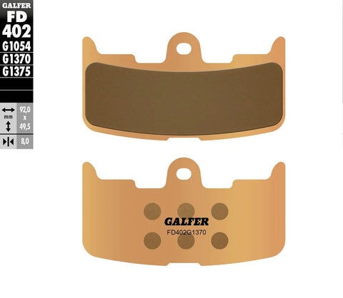 Galfer Sintered Metal Front Brake Pads FD402G1370
