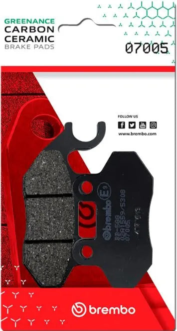 Brembo Ceramic Front & Rear Brake Pads 07005