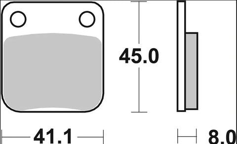 Brembo Ceramic Front & Rear Brake Pads 07HO0906