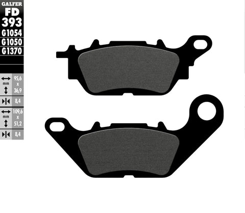 Galfer Sintered Metal Front & Rear Brake Pads FD393G1054