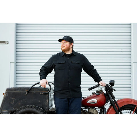 Biltwell Hi Test Flannel Shirt Black