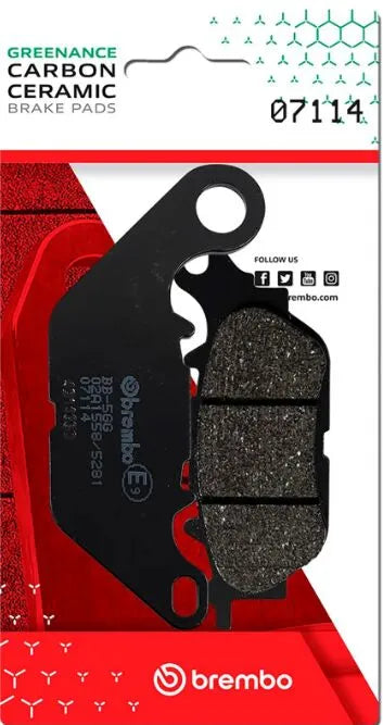 Brembo Ceramic Front & Rear Brake Pads 07114